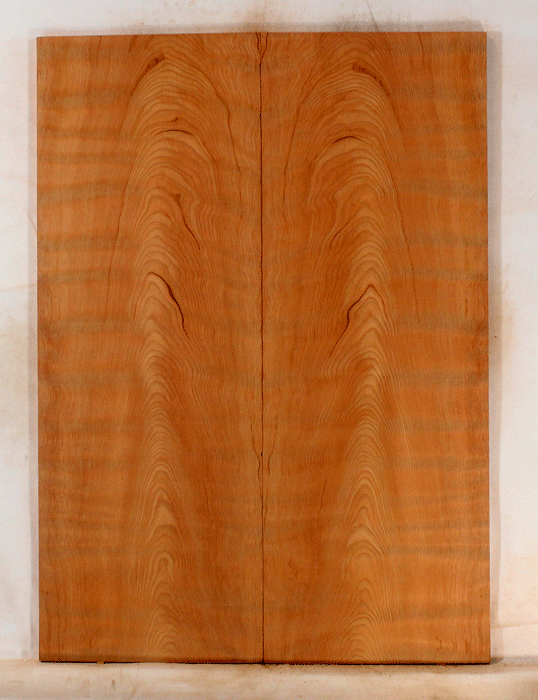 Redwood Solid Body Electric Guitar Droptop, Salvaged Old Growth from 1890’s and 1900’s, Eco-friendly, Outstanding Figure (KN96)
