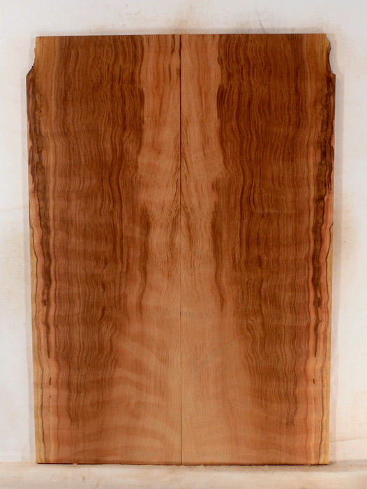Redwood Solid Body Electric Guitar Droptop, Salvaged Old Growth from 1890’s and 1900’s, Eco-friendly, Figure (KN98)