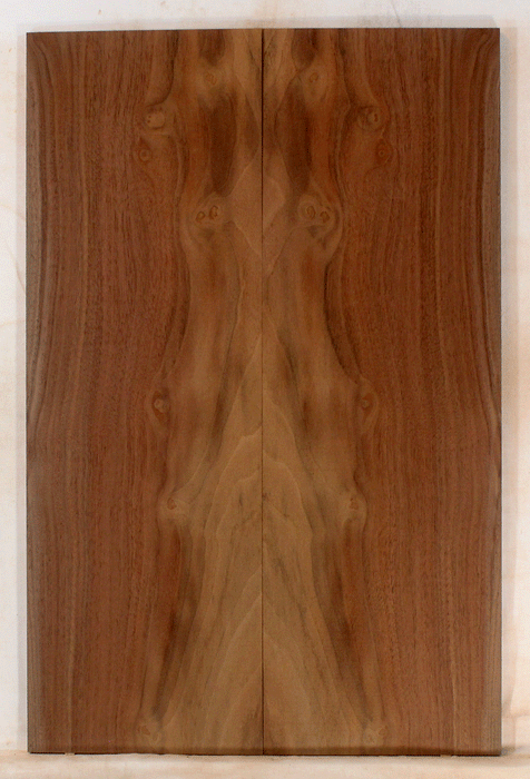 Claro Walnut Electric Solid Body Droptop, Excellent Color and Contrast, Orchard Recovery – Eco Friendly (KO46)