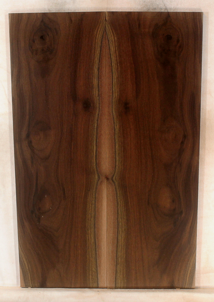Claro Walnut Solid Body Droptop