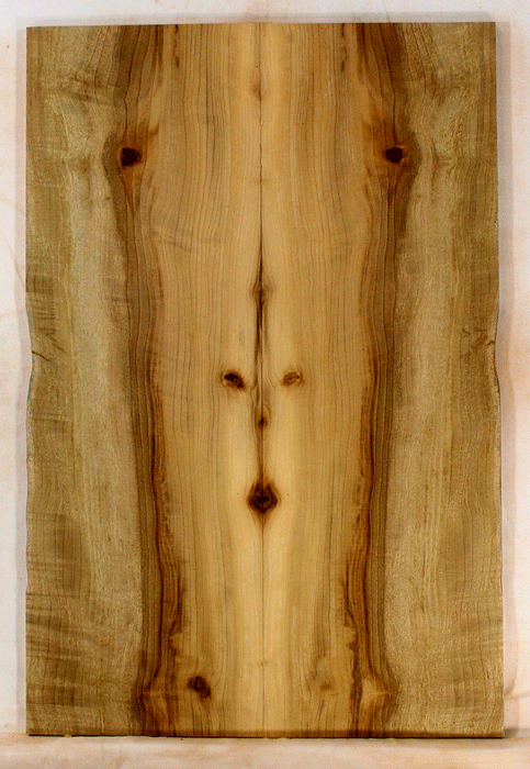 Myrtle Electric Solid Body Droptop Guitar Top, Amazing Color and Contrast and Figure (KO55)