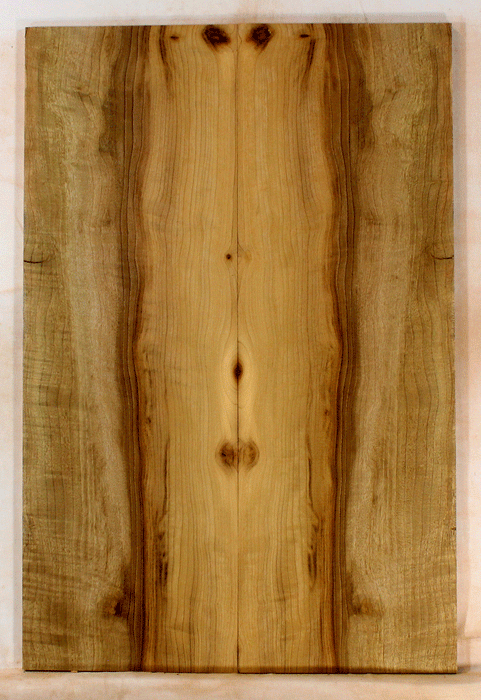 Myrtle Electric Solid Body Droptop Guitar Top, Amazing Color and Contrast and Figure (KO56)