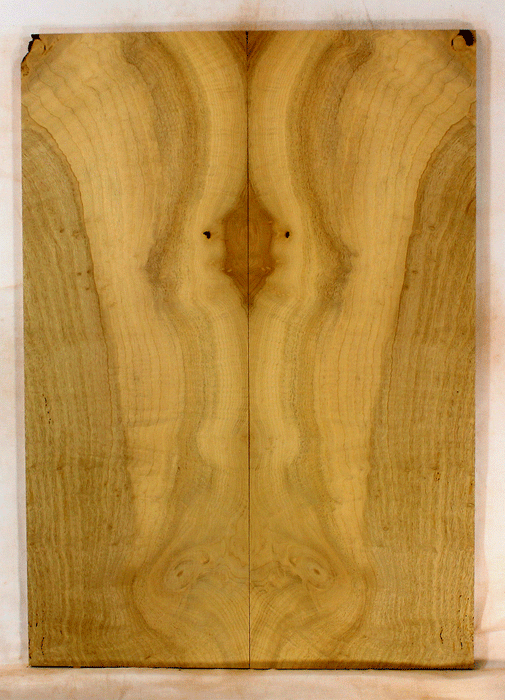 Myrtle Electric Solid Body Droptop Guitar Top, Amazing Color and Contrast and Figure (KO60)