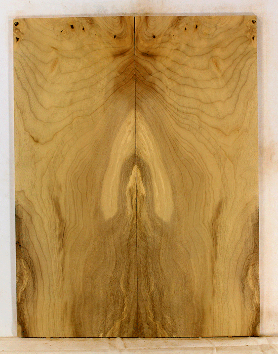 Myrtle Electric Solid Body Droptop Guitar Top, Good Color and Contrast (KO88)