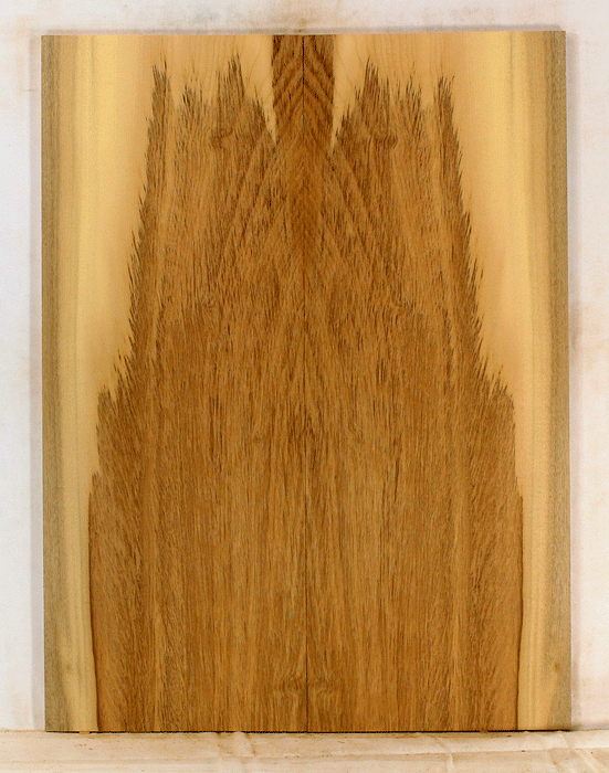 Myrtle Electric Solid Body Droptop Guitar Top, Amazing Color and Contrast and Tiger Figure (KO93)