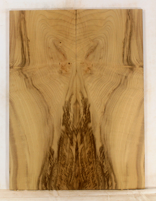 Myrtle Electric Solid Body Droptop Guitar Top, Amazing Color and Contrast and Tiger Figure (KP11)