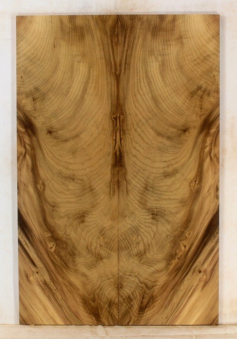 Myrtle Electric Solid Body Droptop Guitar Top, Amazing Color and Contrast and Figure (KP14)