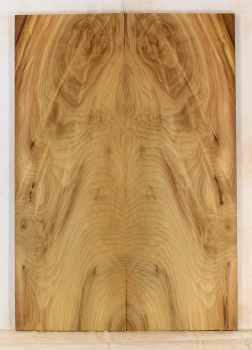 Myrtle Electric Solid Body Droptop Guitar Top, Amazing Color and Contrast and Figure (KP33)