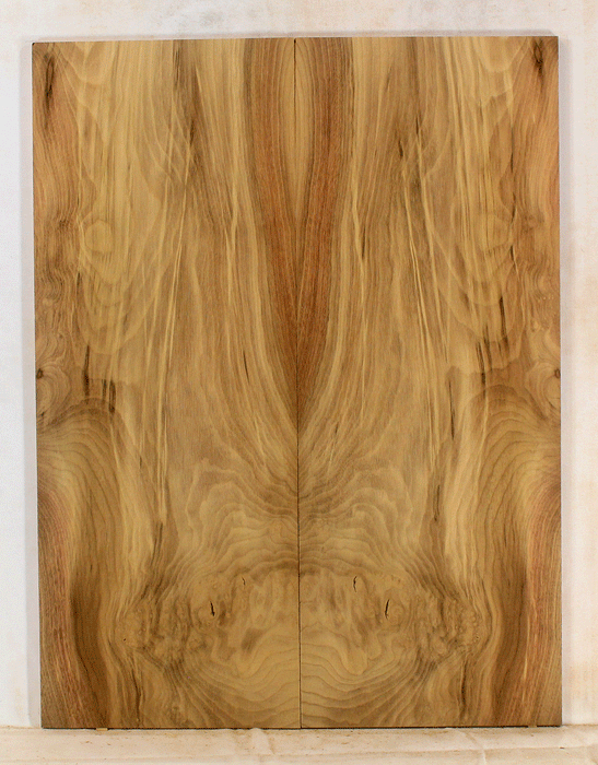 Myrtle Electric Solid Body Droptop Guitar Top, Good Color and Contrast (KP34)