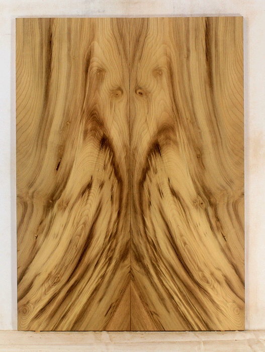 Myrtle Electric Solid Body Droptop Guitar Top, Good Color and Contrast (KP36)