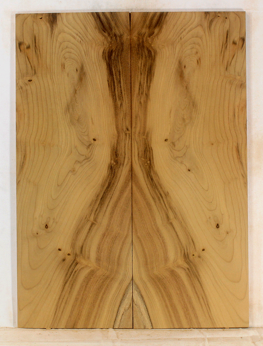 Myrtle Electric Solid Body Droptop Guitar Top, Good Color and Contrast (KP45)