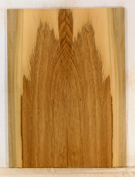 Myrtle Electric Solid Body Droptop Guitar Top, Amazing Color and Contrast and Tiger Figure (KP47)