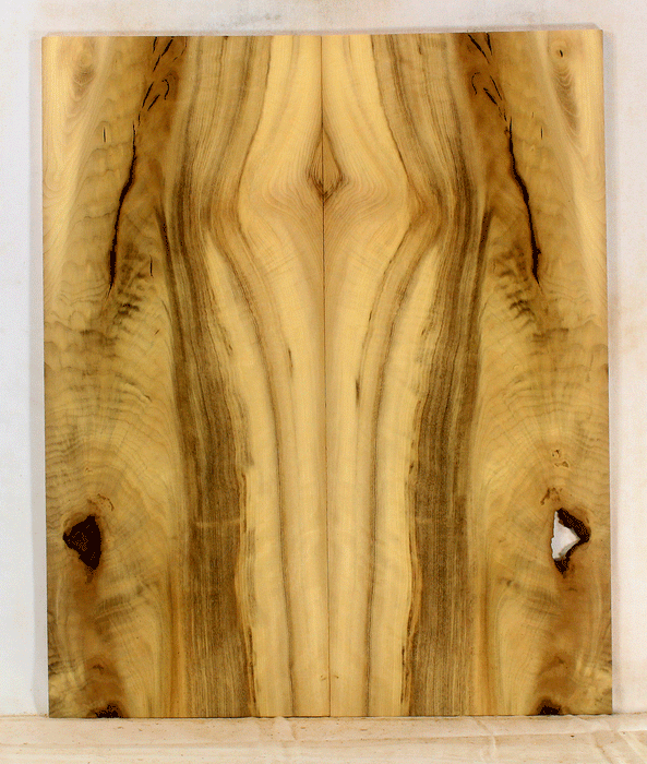 Myrtle Electric Solid Body Droptop Guitar Top, Amazing Color and Contrast and Figure (KP52)