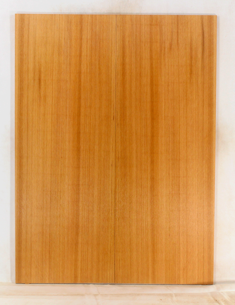 Western Red Cedar Acoustic Guitar Sound Board, Dark and Resonant With Rich Overtones and Clear Bass, Dreadnought Size (KP87)