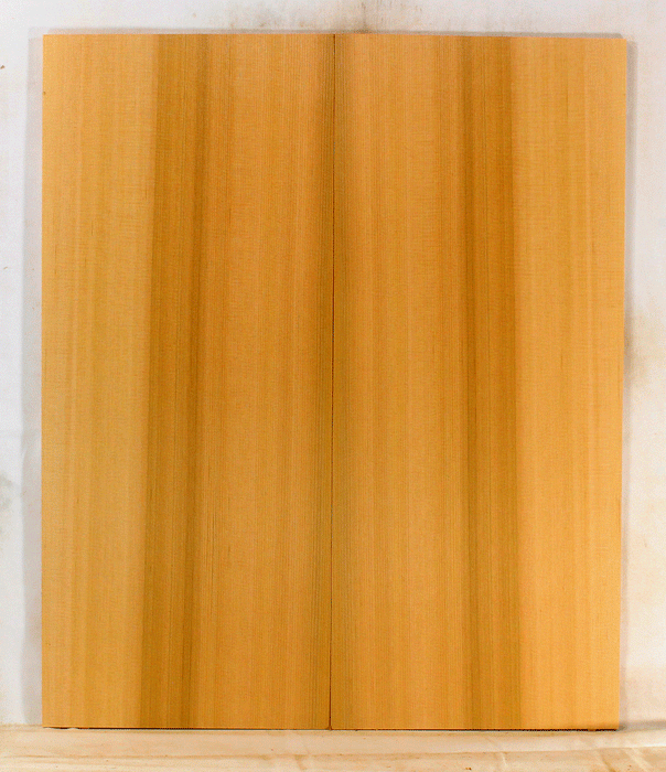 Western Red Cedar Acoustic Guitar Sound Board, Dark and Resonant With Rich Overtones and Clear Bass, Dreadnought Size (KQ13)