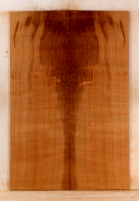 Redwood Acoustic Guitar Soundboard Standard Size, Eco-Friendly Salvaged Old Growth from the 1890’s and 1900’s, Excellent Color and Contrast, Warm and Bright Tones(KQ51)