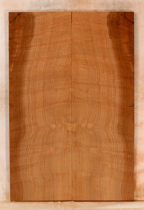 Redwood Solid Body Electric Guitar Droptop, Salvaged Old Growth from 1890’s and 1900’s, Eco-friendly, Outstanding Figure (KQ94)