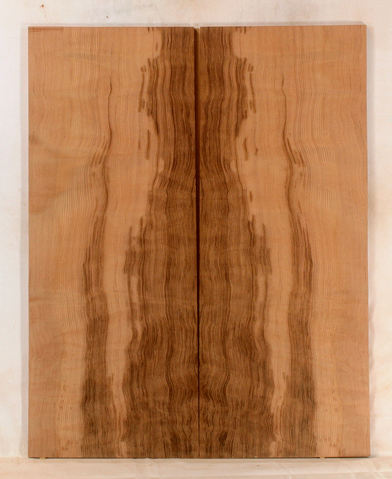 Redwood Solid Body Electric Guitar Droptop, Salvaged Old Growth from 1890’s and 1900’s, Eco-friendly, Outstanding Figure (KR80)