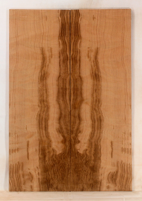 Redwood Solid Body Electric Guitar Droptop, Salvaged Old Growth from 1890’s and 1900’s, Eco-friendly, Outstanding Figure (KR86)