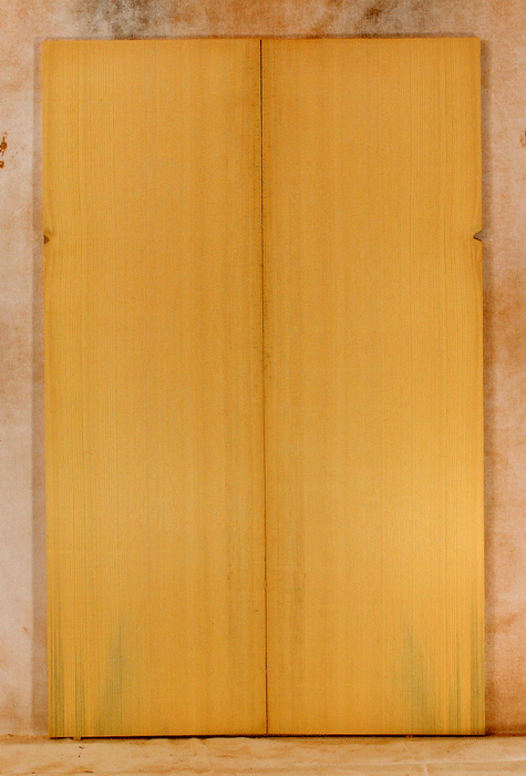 Port Orford Cedar Acoustic Guitar Soundboard 3/4 Size, Bright and Expressive Sound, Eco-Friendly, Sustainable Guitar Wood  (KR88)