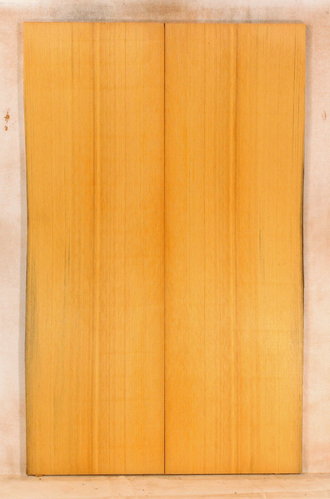 Port Orford Cedar Acoustic Guitar Soundboard 3/4 Size, Bright and Expressive Sound, Eco-Friendly, Sustainable Guitar Wood  (KR89)