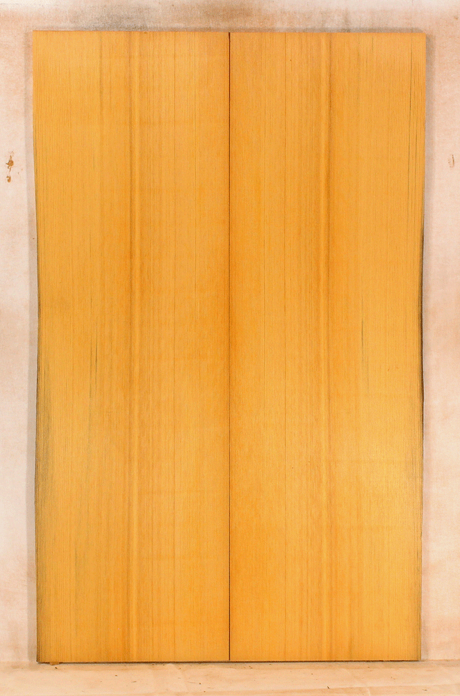 Port Orford Cedar Acoustic Guitar Soundboard 3/4 Size, Bright and Expressive Sound, Eco-Friendly, Sustainable Guitar Wood  (KR89)