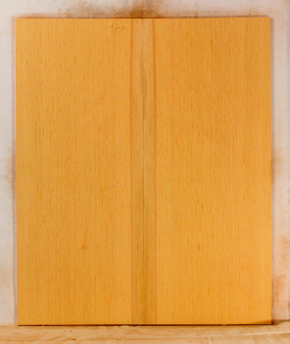 Douglas Fir Acoustic Guitar Soundboard, Dreadnought Size, Old Growth, Tight Grain with Good Tone (KR99)