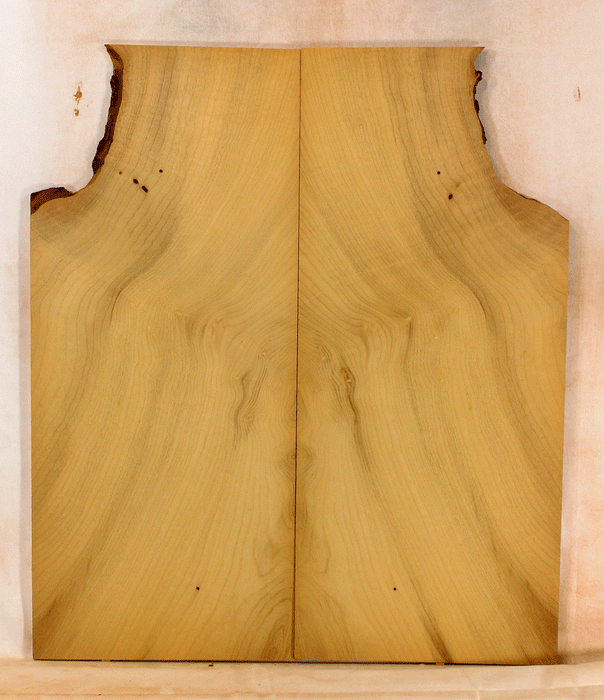 Myrtle Electric Solid Body Droptop Guitar Top, Amazing Color and Contrast and Figure (KS59)