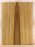 Myrtle Electric Solid Body Droptop Guitar Top, Amazing Color and Contrast and Figure (KS61)