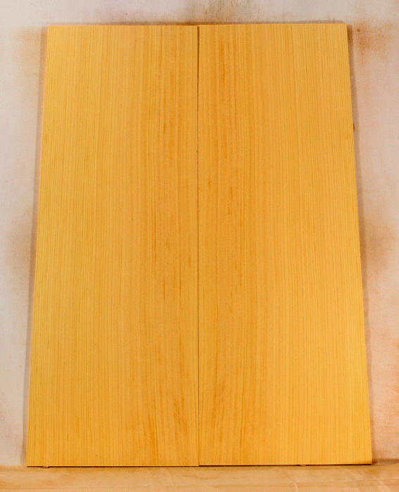 Port Orford Cedar Acoustic Guitar Soundboard Dreadnought Size, Light Figure. Bright and Expressive Sound, Eco-Friendly, Sustainable Guitar Wood  (KS85)