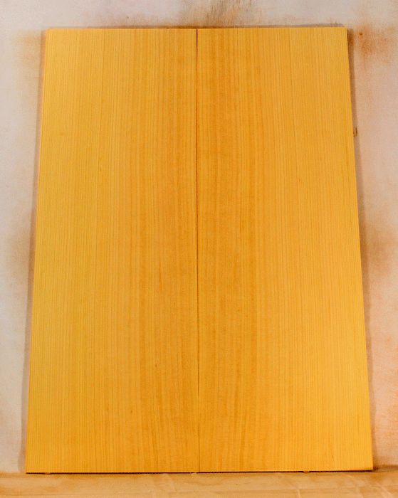 Port Orford Cedar Acoustic Guitar Soundboard Dreadnought Size, Light Figure. Bright and Expressive Sound, Eco-Friendly, Sustainable Guitar Wood  (KS87)