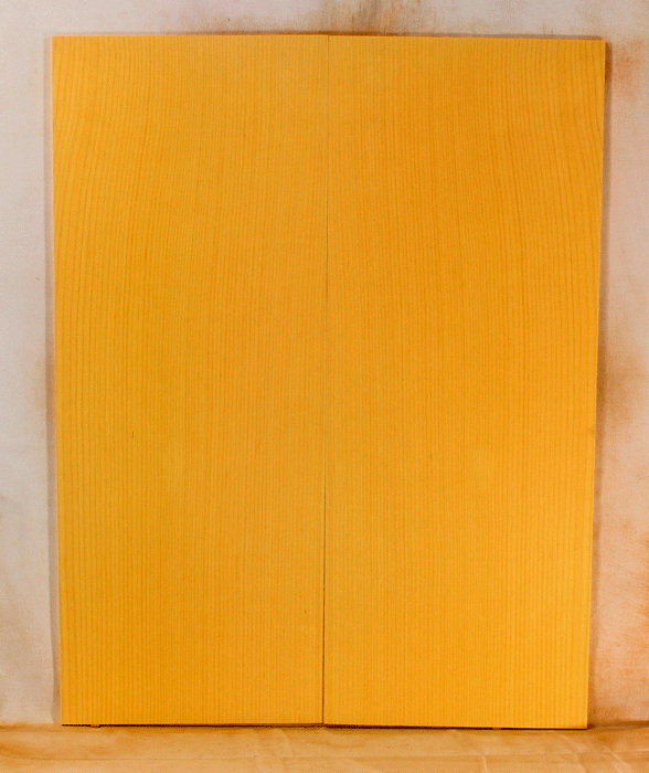 Port Orford Cedar Acoustic Guitar Soundboard Dreadnought Size, Light Figure. Bright and Expressive Sound, Eco-Friendly, Sustainable Guitar Wood  (KS88)