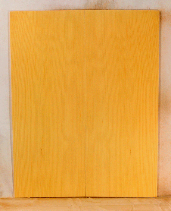 Port Orford Cedar Acoustic Guitar Soundboard Dreadnought Size, Light Figure. Bright and Expressive Sound, Eco-Friendly, Sustainable Guitar Wood  (KS90)