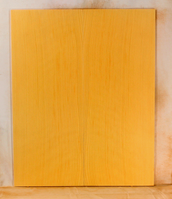 Port Orford Cedar Acoustic Guitar Soundboard Dreadnought Size, Light Figure. Bright and Expressive Sound, Eco-Friendly, Sustainable Guitar Wood  (KS93)