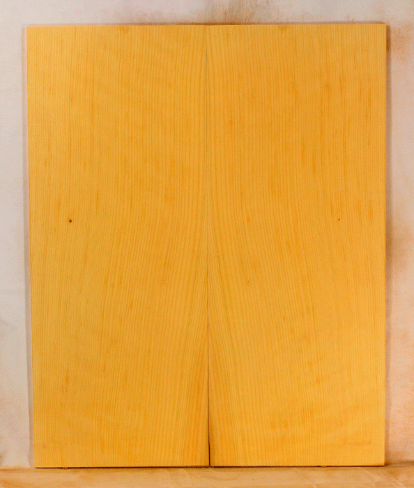 Port Orford Cedar Acoustic Guitar Soundboard Dreadnought Size, Light Figure. Bright and Expressive Sound, Eco-Friendly, Sustainable Guitar Wood  (KS96)