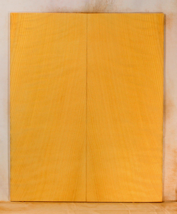 Port Orford Cedar Acoustic Guitar Soundboard Dreadnought Size, Light Figure. Bright and Expressive Sound, Eco-Friendly, Sustainable Guitar Wood  (KS98)