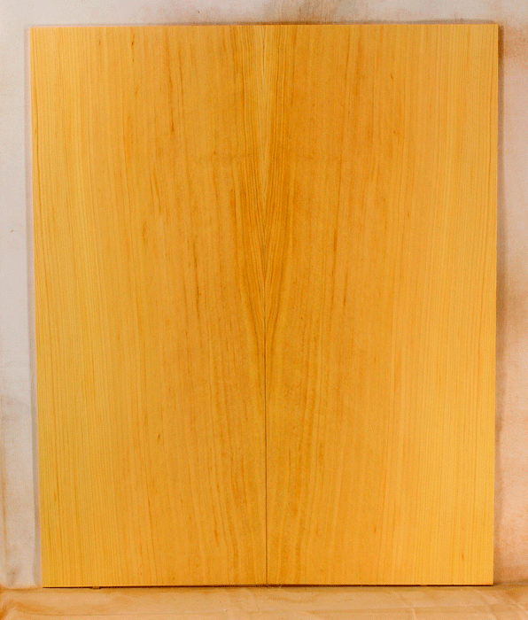 Port Orford Cedar Acoustic Guitar Soundboard Dreadnought Size, Light Figure. Bright and Expressive Sound, Eco-Friendly, Sustainable Guitar Wood  (KT01)