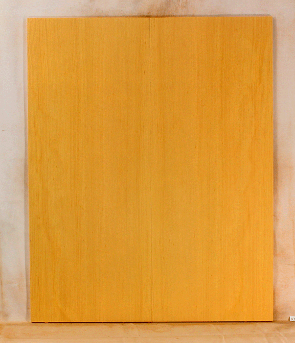 Port Orford Cedar Acoustic Guitar Soundboard Dreadnought Size, Light Figure. Bright and Expressive Sound, Eco-Friendly, Sustainable Guitar Wood  (KT82)