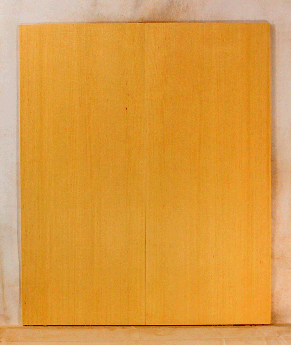 Port Orford Cedar Acoustic Guitar Soundboard Dreadnought Size, Light Figure. Bright and Expressive Sound, Eco-Friendly, Sustainable Guitar Wood  (KT87)