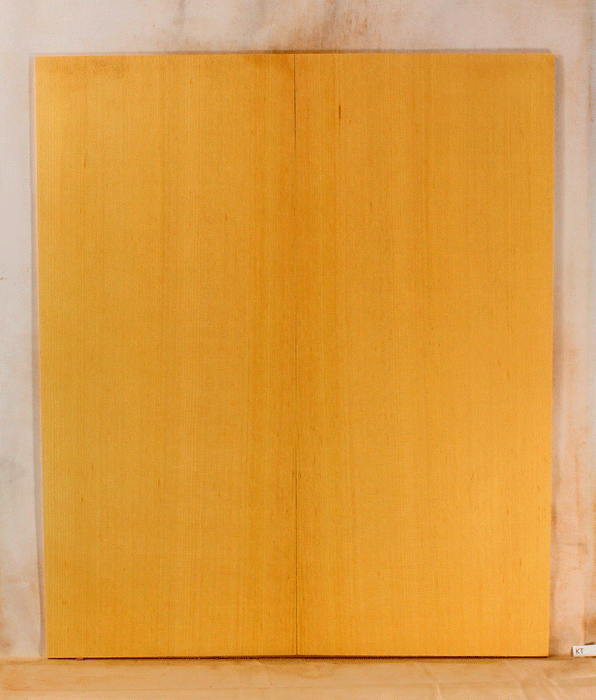 Port Orford Cedar Acoustic Guitar Soundboard Dreadnought Size, Light Figure. Bright and Expressive Sound, Eco-Friendly, Sustainable Guitar Wood  (KT89)