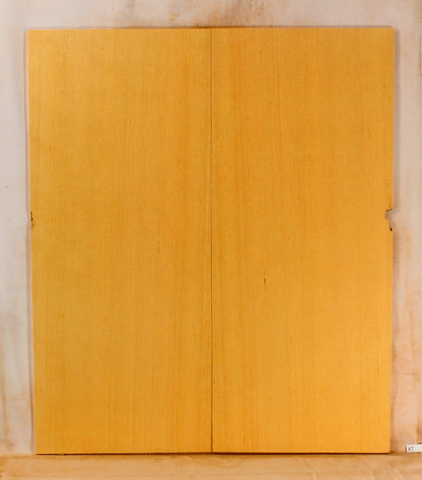 Port Orford Cedar Acoustic Guitar Soundboard Dreadnought Size, Light Figure. Bright and Expressive Sound, Eco-Friendly, Sustainable Guitar Wood  (KT90)