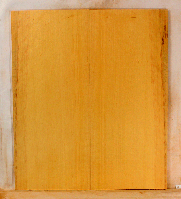 Port Orford Cedar Acoustic Guitar Soundboard Dreadnought Size, Light Figure. Bright and Expressive Sound, Eco-Friendly, Sustainable Guitar Wood  (KT97)