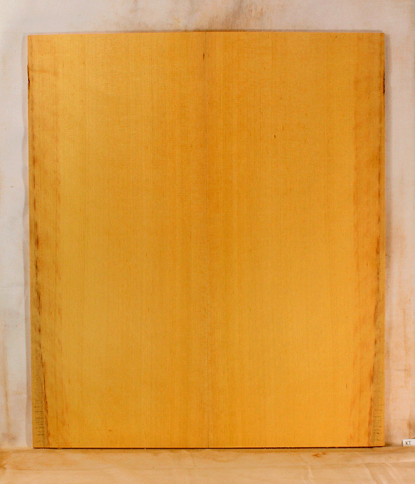 Port Orford Cedar Acoustic Guitar Soundboard Dreadnought Size, Light Figure. Bright and Expressive Sound, Eco-Friendly, Sustainable Guitar Wood  (KT98)