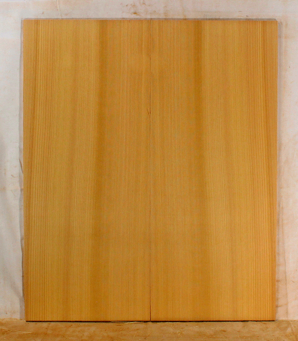 Western Red Cedar Acoustic Guitar Soundboard, Dreadnought Size, Rich and Clear Tones, Old Growth and Eco-friendly (KU95)