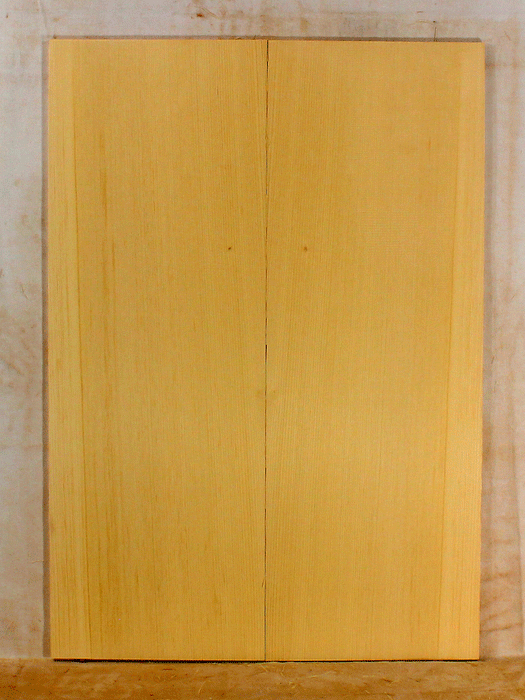 Port Orford Cedar Acoustic Guitar Soundboard Dreadnought Size, Bright and Expressive Sound, Eco-Friendly, Sustainable Guitar Wood  (KV03)