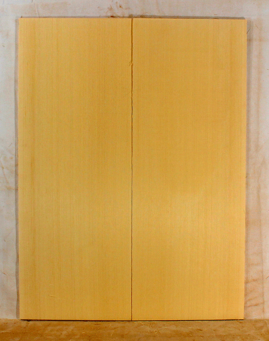 Port Orford Cedar Acoustic Guitar Soundboard Dreadnought Size, Bright and Expressive Sound, Eco-Friendly, Sustainable Guitar Wood  (KV06)