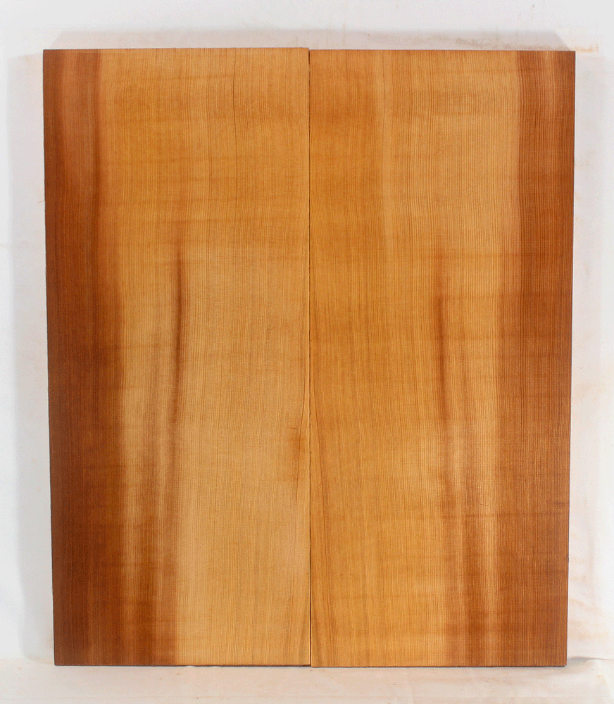 Western Red Cedar Acoustic Guitar Arch Top Soundboard, Dreadnought Size, Rich and Clear Tones, Old Growth and Eco-friendly (KV27)
