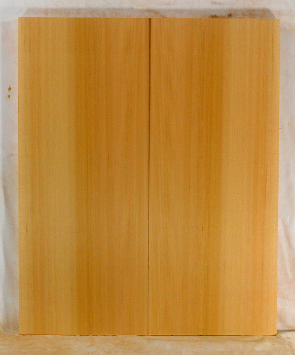 Western Red Cedar Acoustic Guitar Arch Top Soundboard, Dreadnought Size, Rich and Clear Tones, Old Growth and Eco-friendly (KV40)