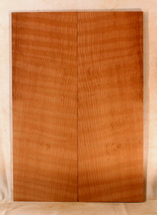 Redwood Ukulele Soundboard, Baritone Size, Figured, Recovered from Trees Cut in the 1890’s and 1900’s, Eco-Friendly (LA05)