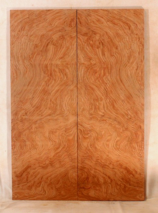 Redwood Ukulele Soundboard, Baritone Size, Figured, Recovered from Trees Cut in the 1890’s and 1900’s, Eco-Friendly (LA06)